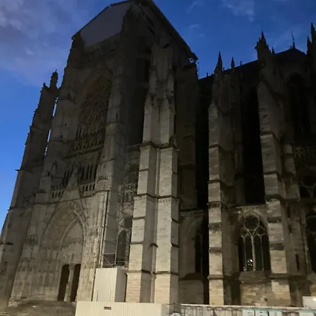 Lovely Vue Cathedrale, Hyper Centre, Proche Aeroport Et Gare Sncf
