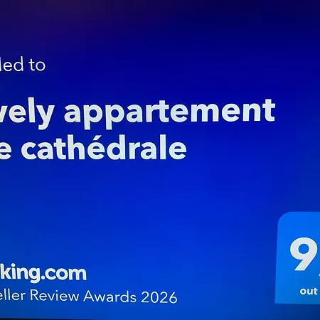 Appartement Lovely Vue Cathédrale *